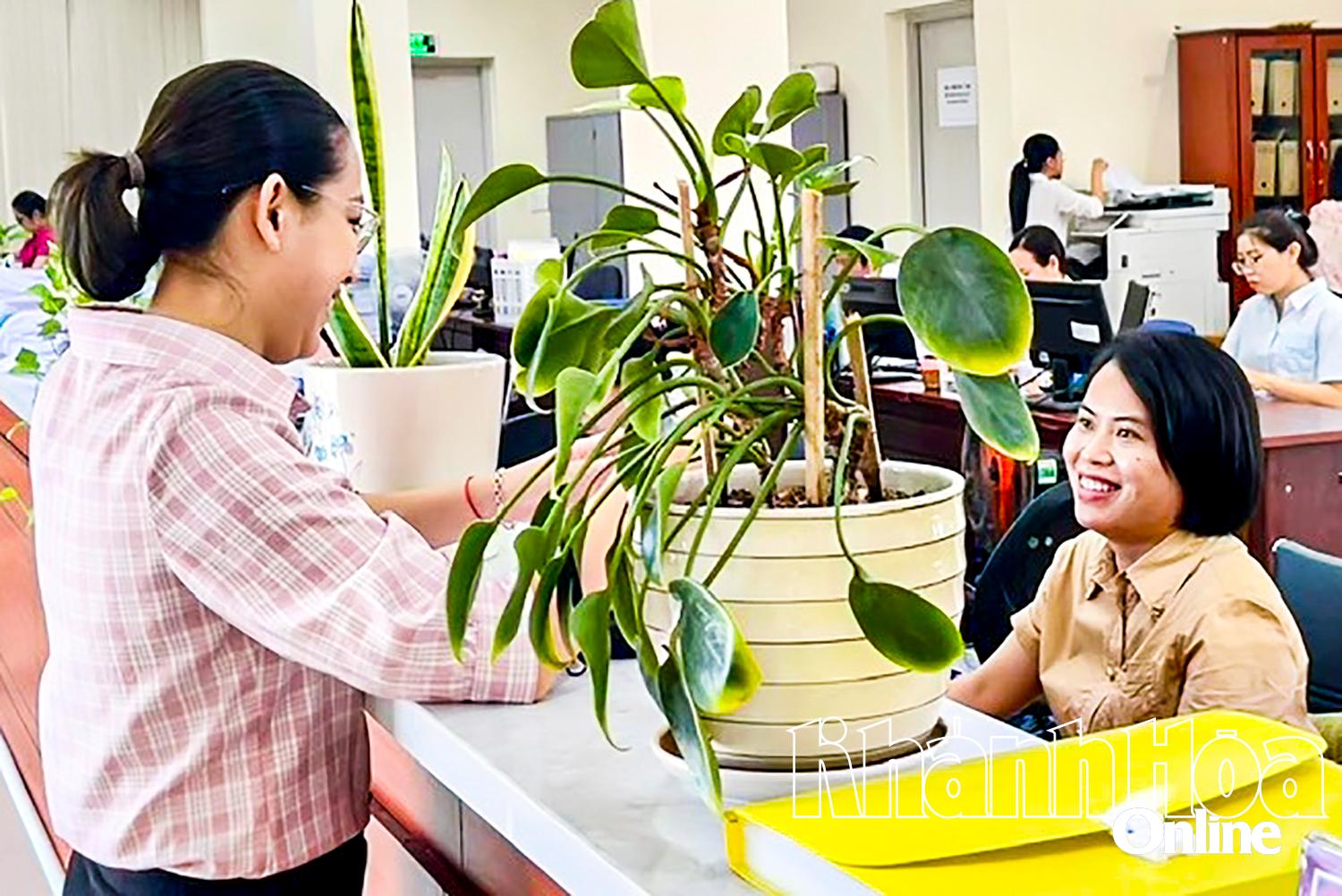 Khách hàng giao dịch tại Phòng giao dịch số 1 
(thuộc Kho bạc Nhà nước khu vực XIII) có trụ sở tại TP. Cam Ranh.
